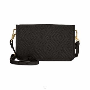 Black INC Quiin Crossbody Smartphone Organizer